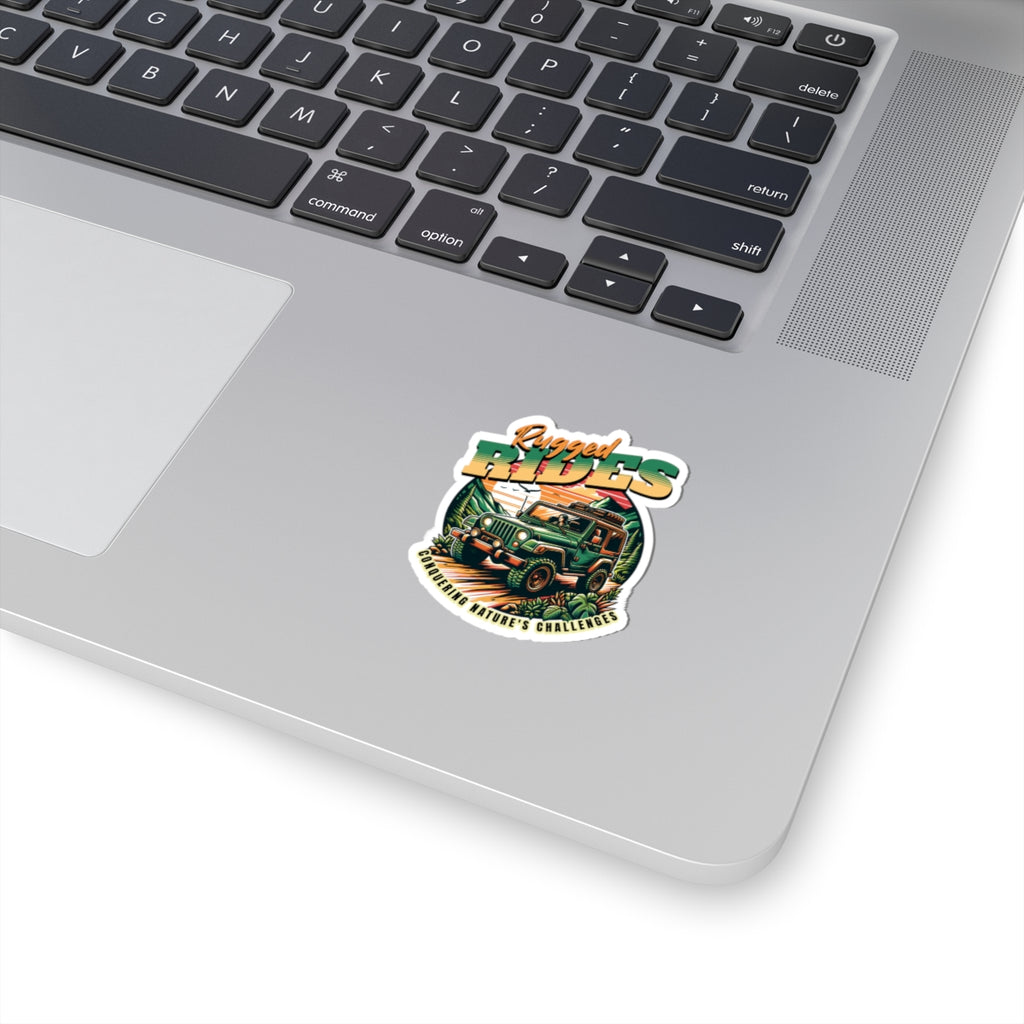 Rugged Rides Jeep Sticker
