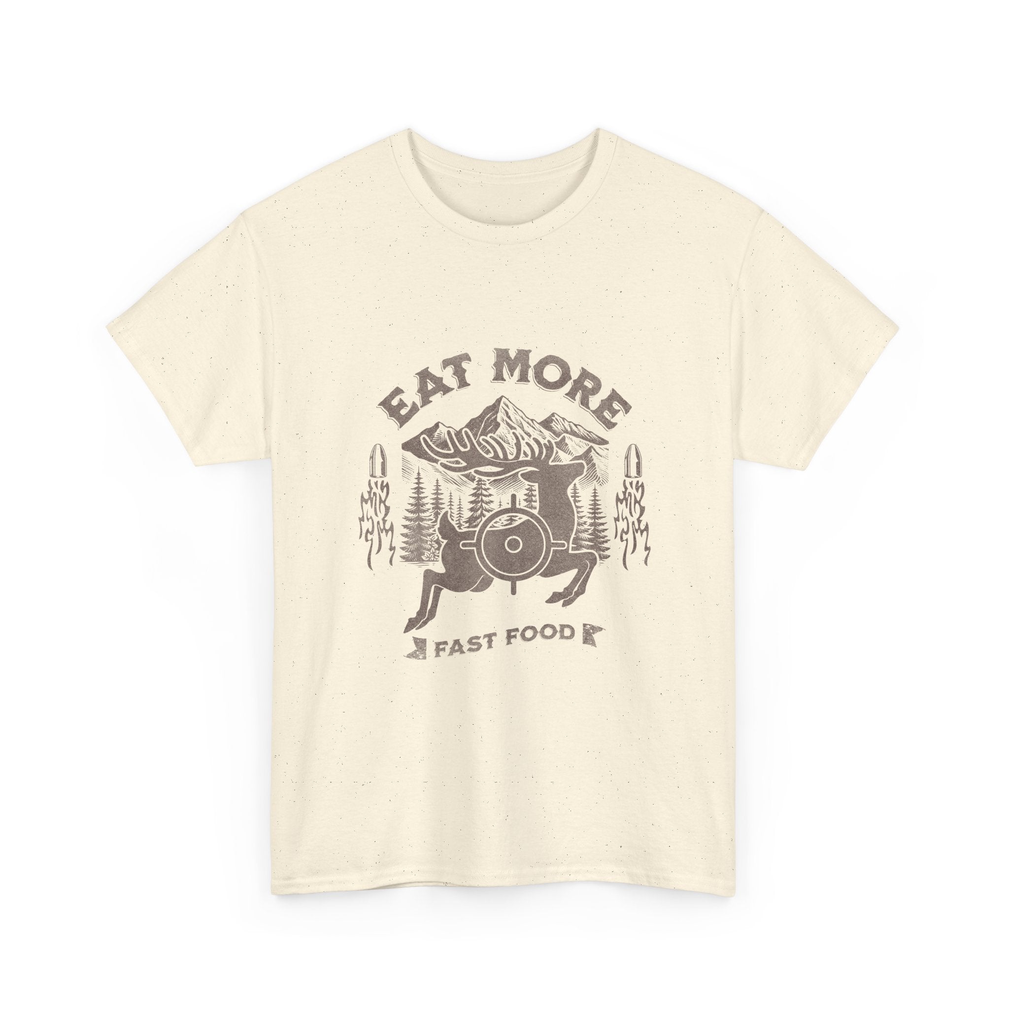 Eat More Fast-Food Vintage Mountain T-Shirt