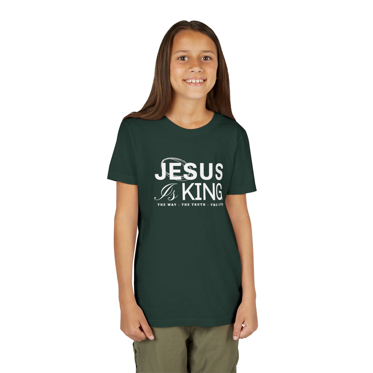 "Jesus Is King" Youth T-Shirt