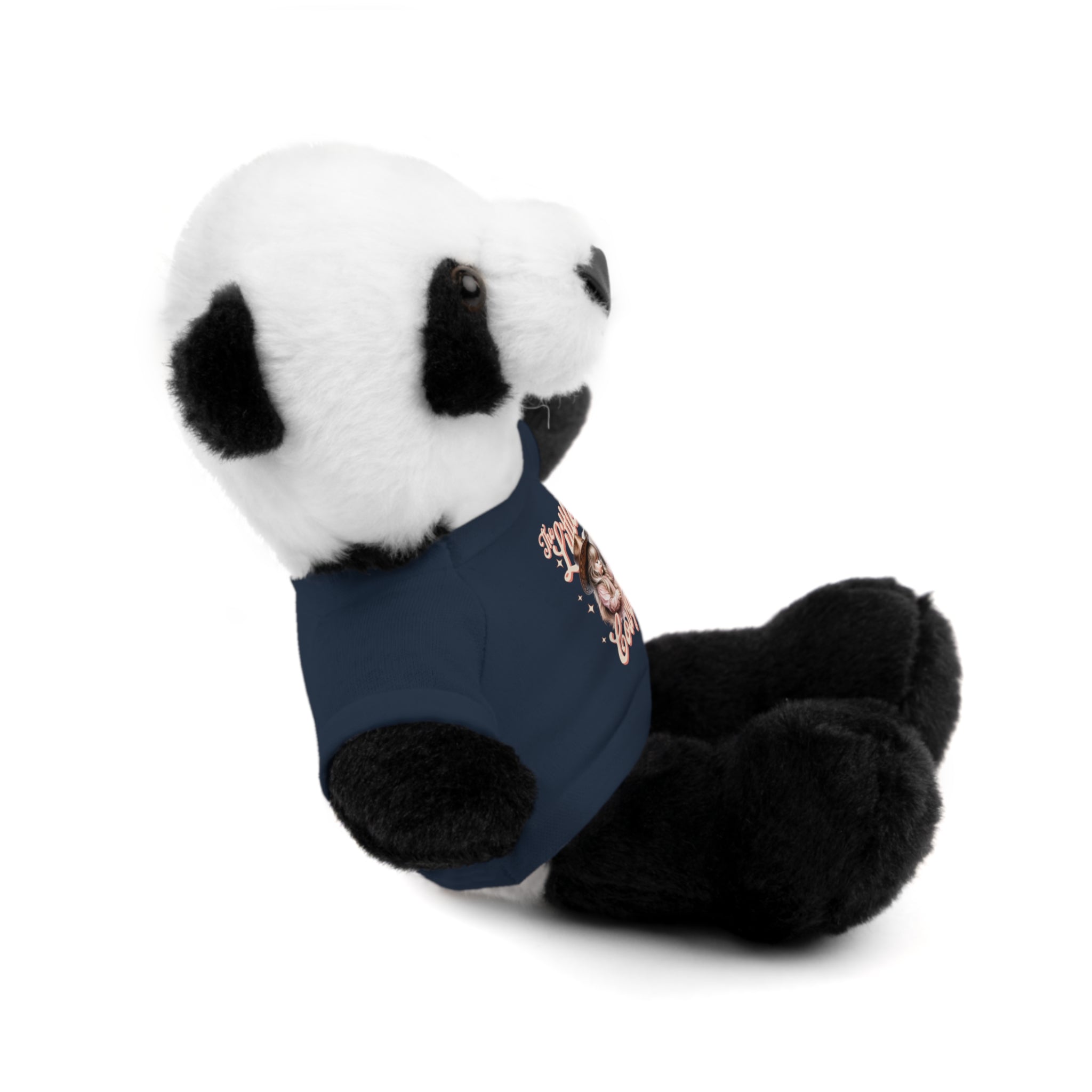 Plush Animal with 'The Little Cowgirl' Tee