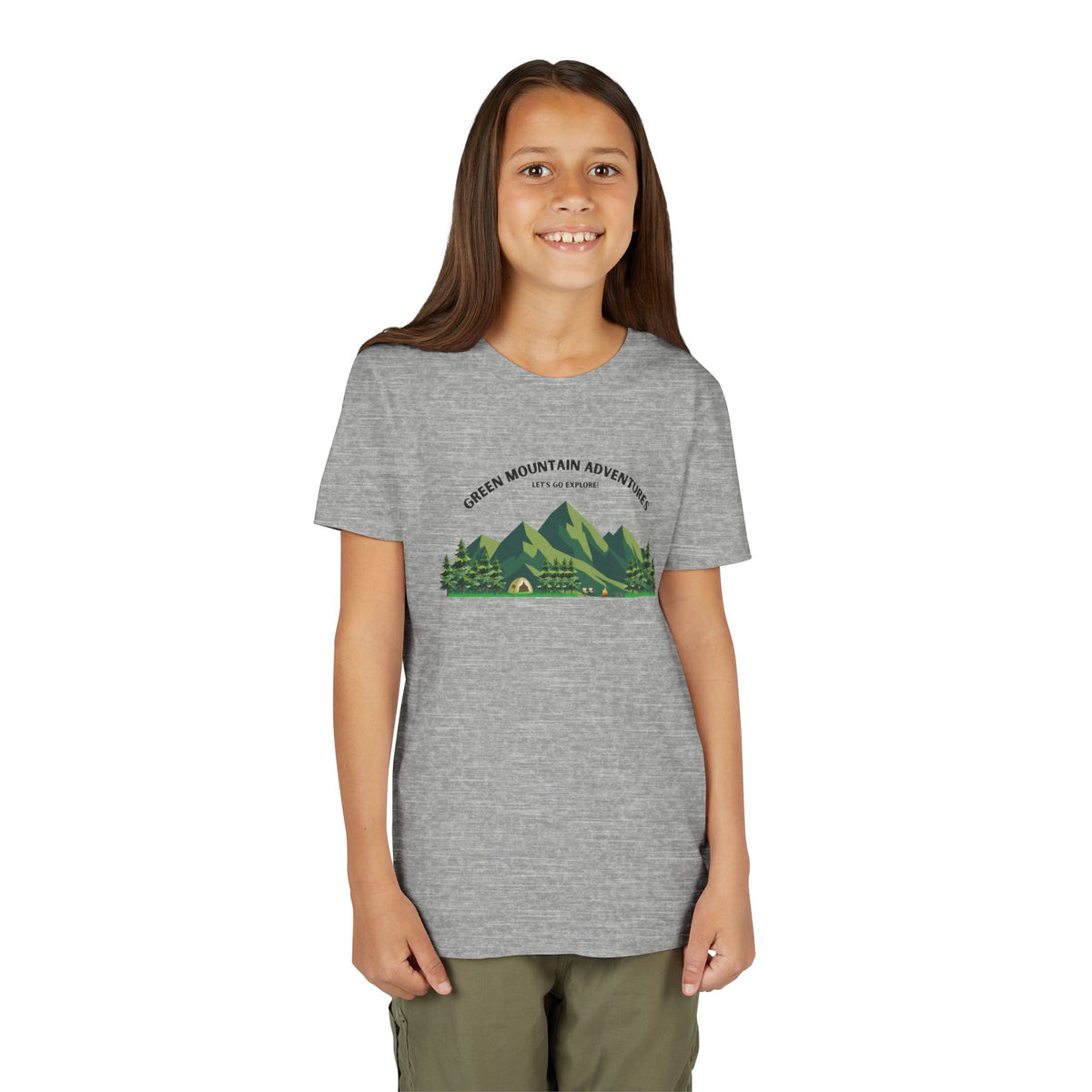 Green Mountain Adventures Youth T‑Shirt