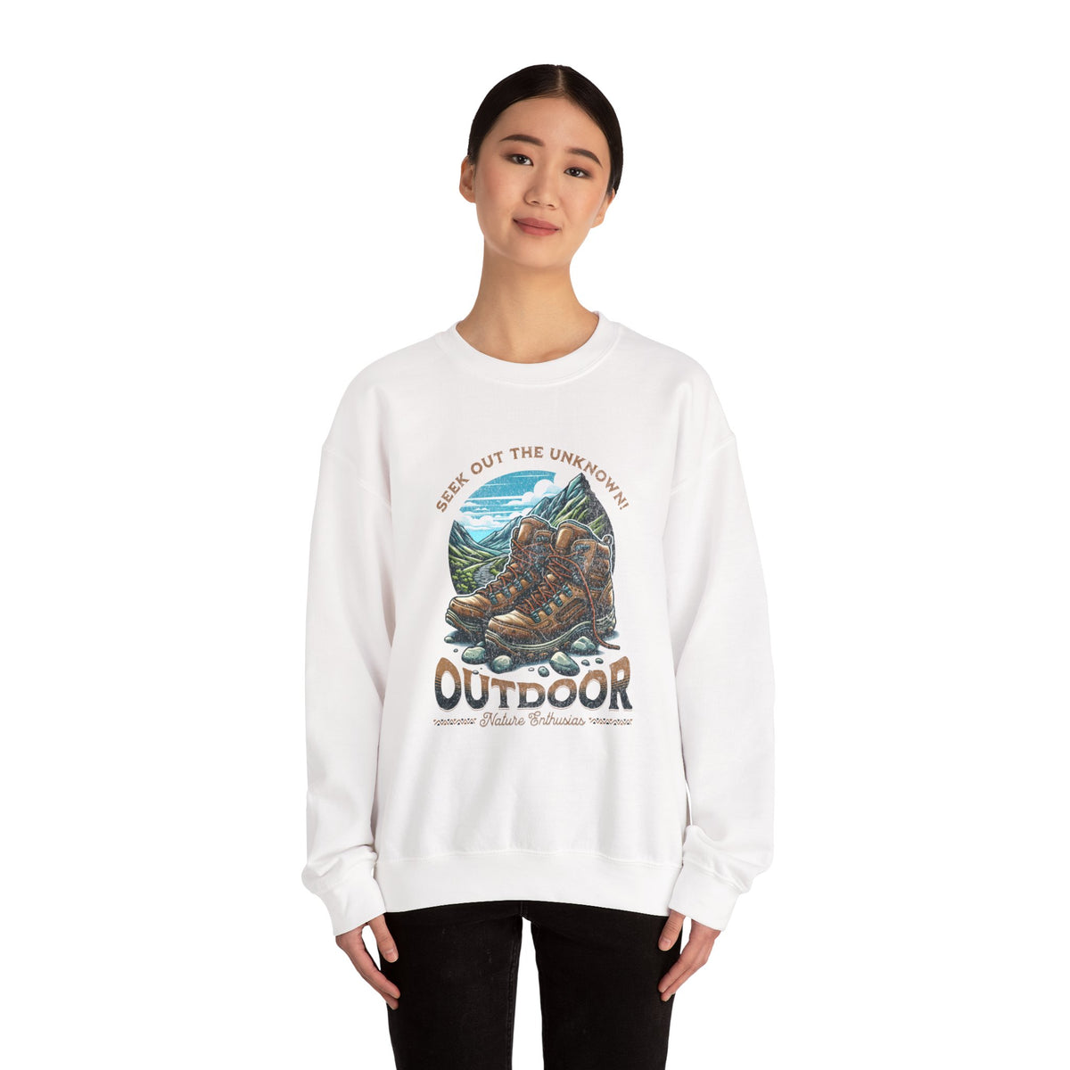 'Seek Out the Unknown' Crewneck
