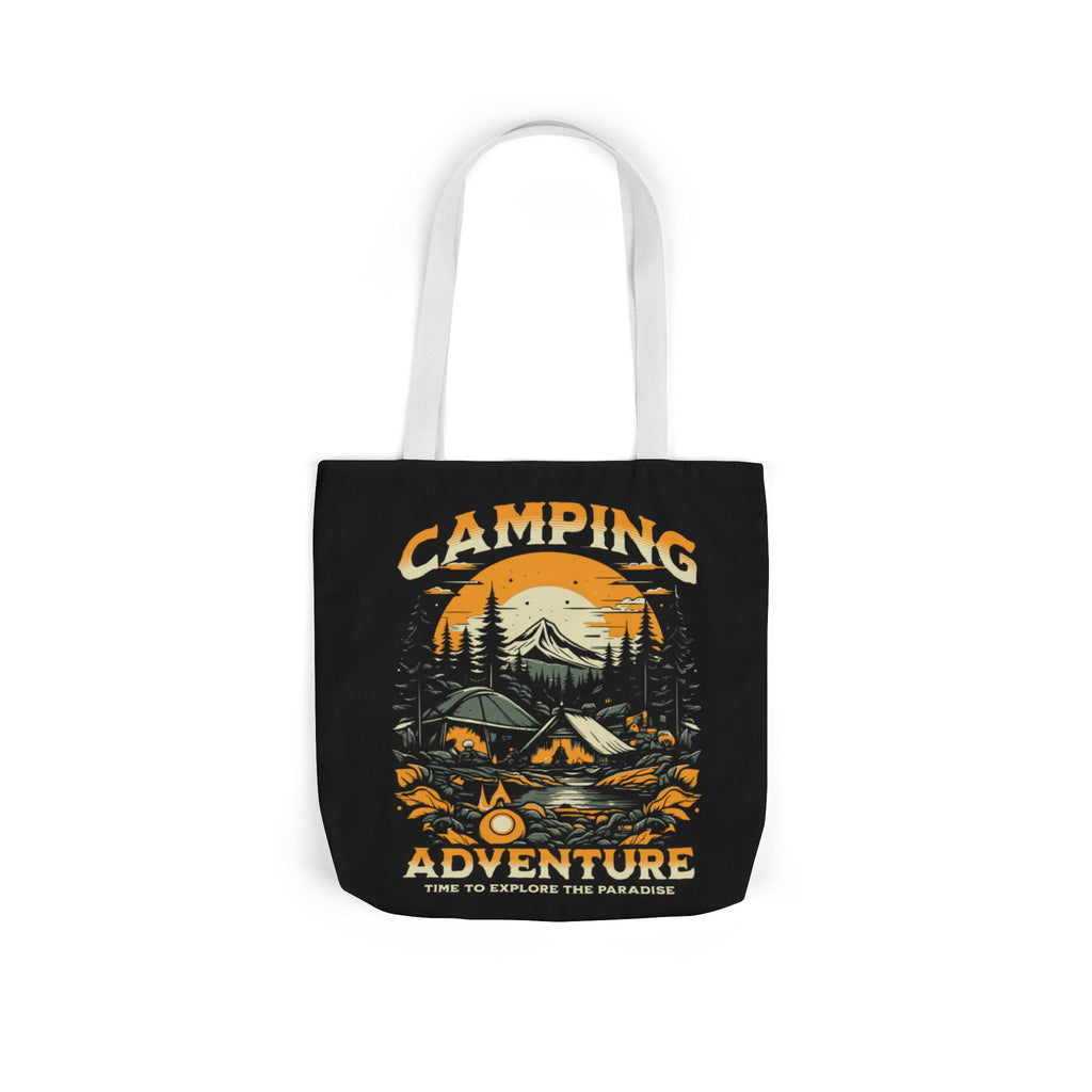 Camping Adventure Canvas Tote Bag