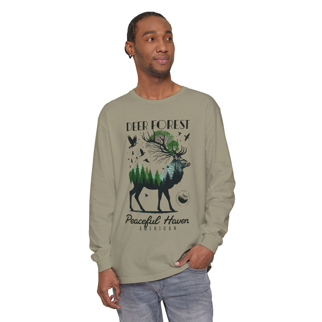 Deer Forest LS Tee