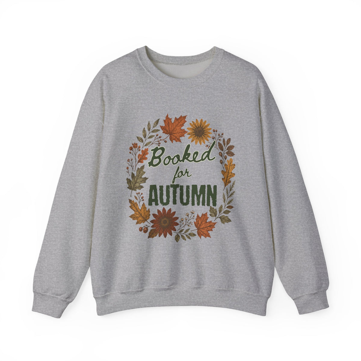 "Booked for Autumn" Crewneck