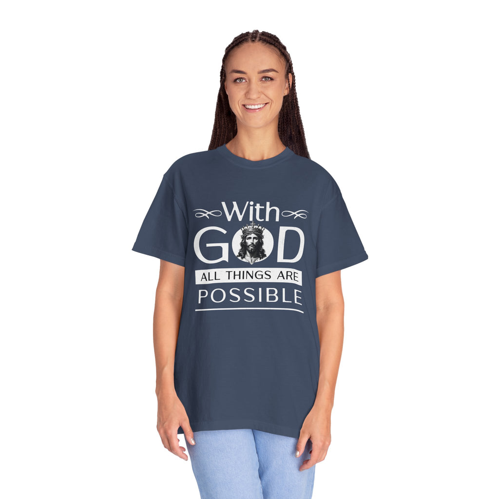 With God All Things...T‑Shirt