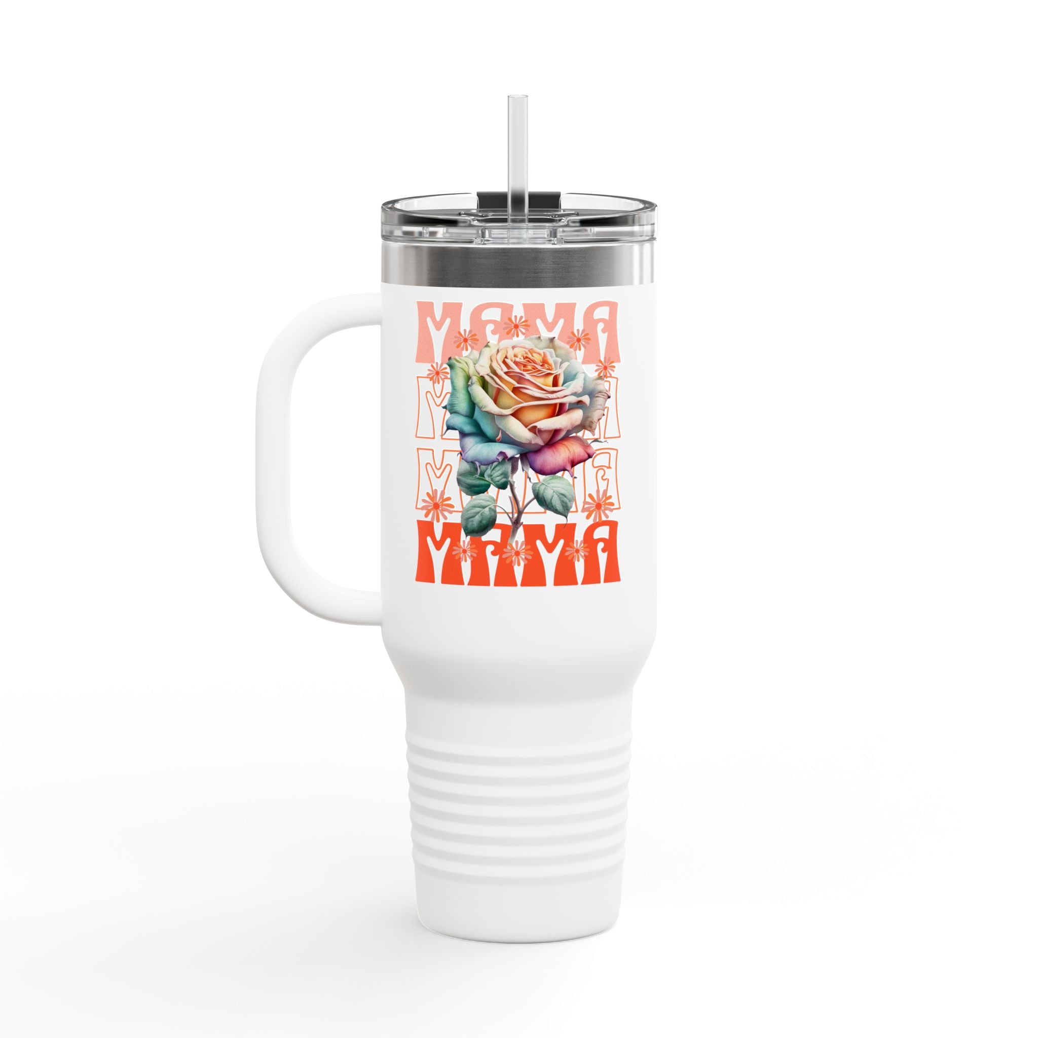 Mama Rose Floral Tumbler (40oz.)