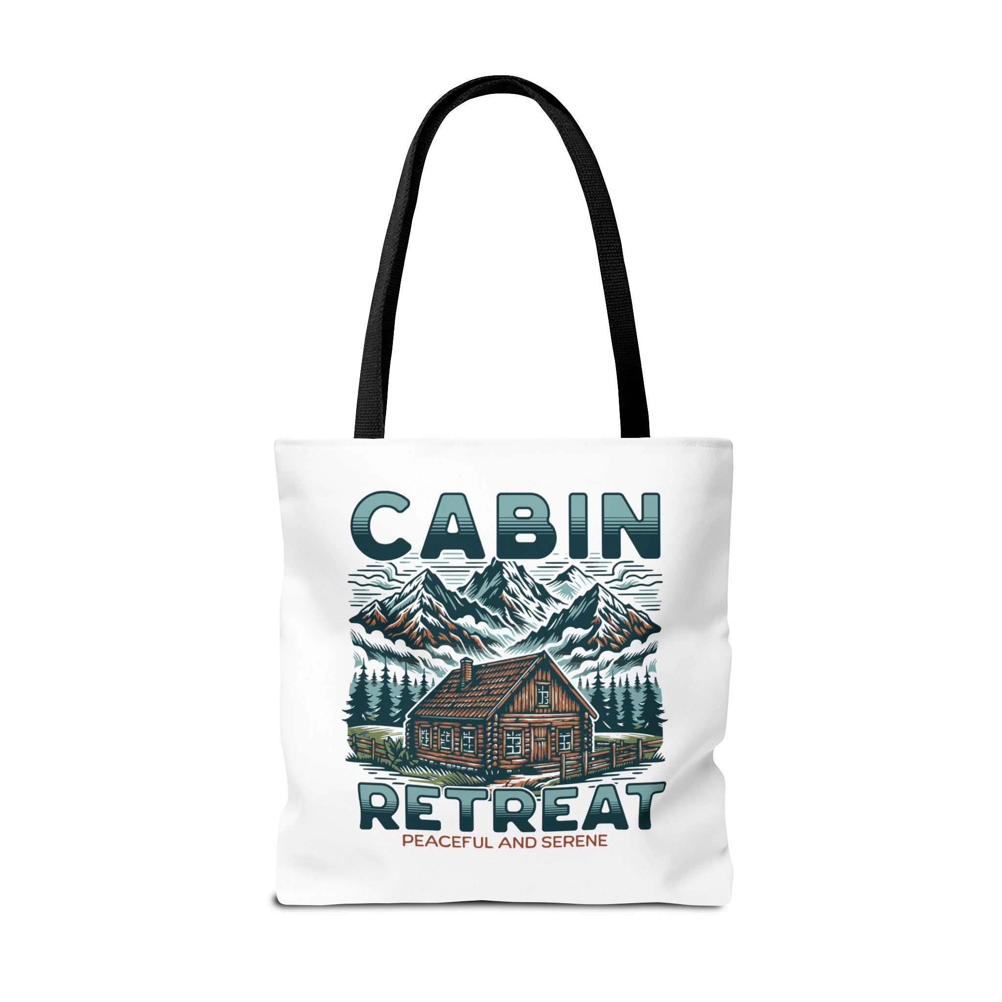 Cabin Retreat Tote Bag