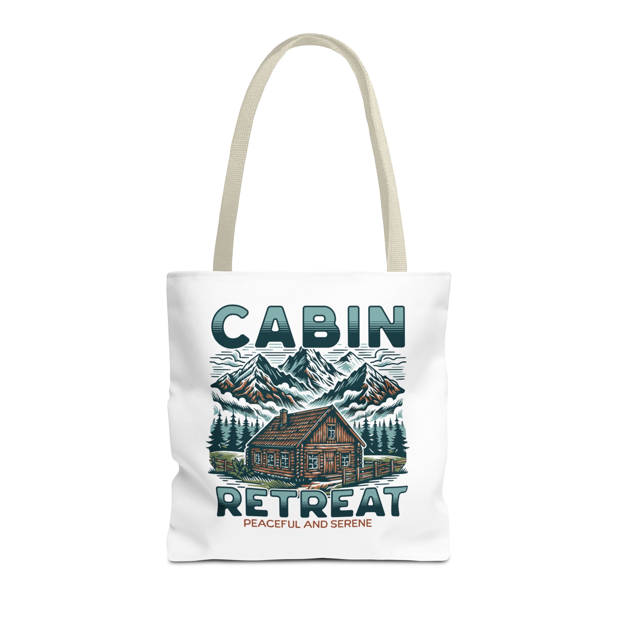 Cabin Retreat Tote Bag