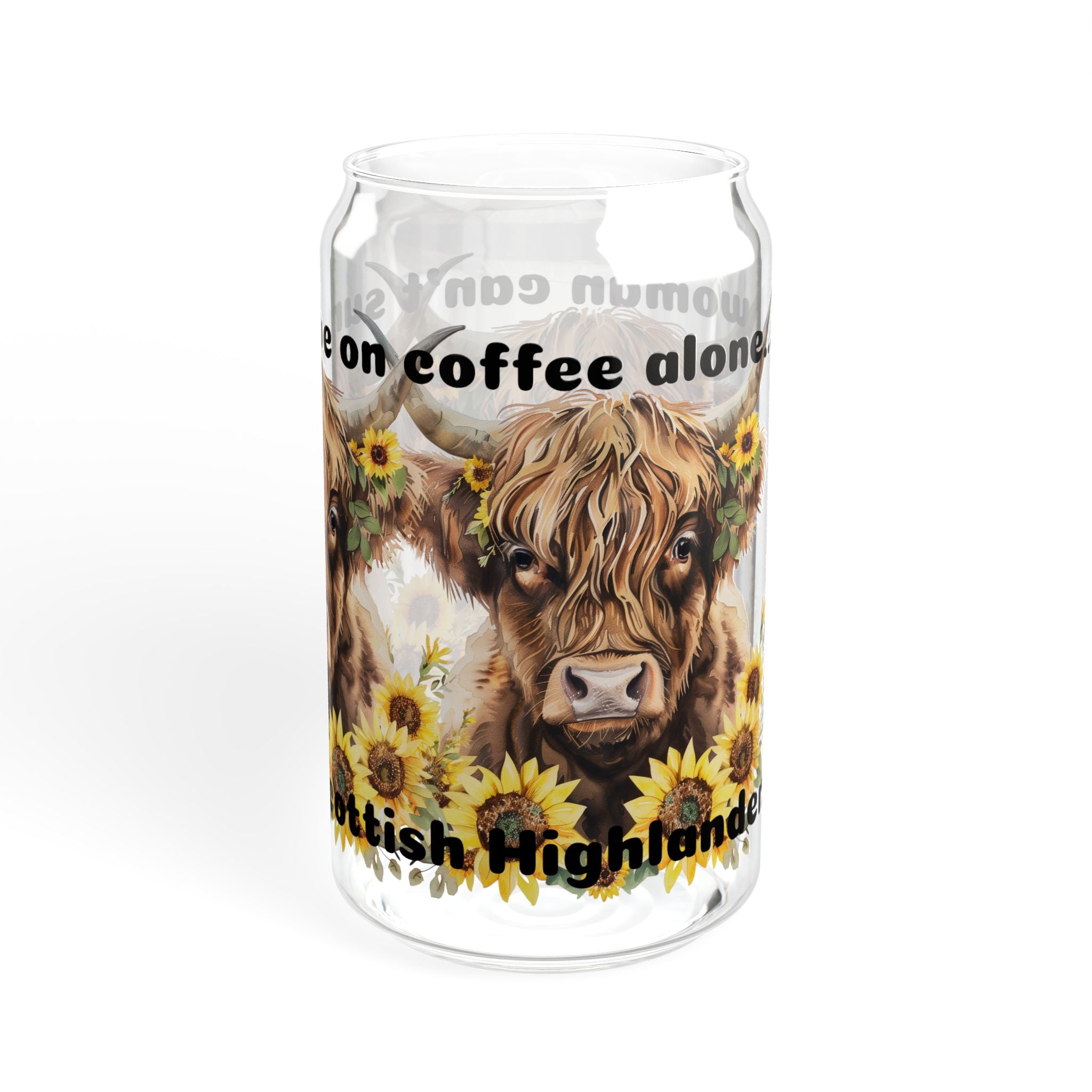 Scottish Highlander Sipper Glass