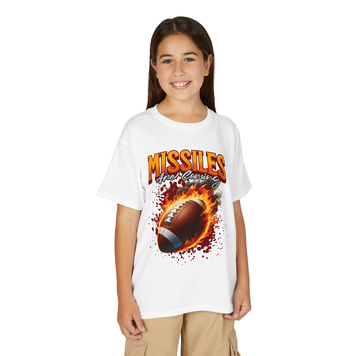 "Missiles Are Coming" Football Youth T-Shirt