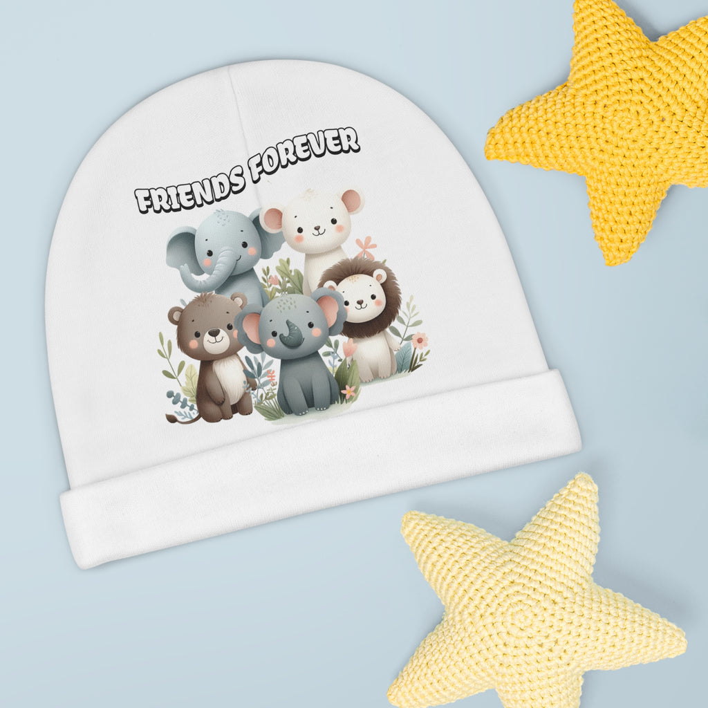 'Friends Forever' Safari Animals Newborn Hat