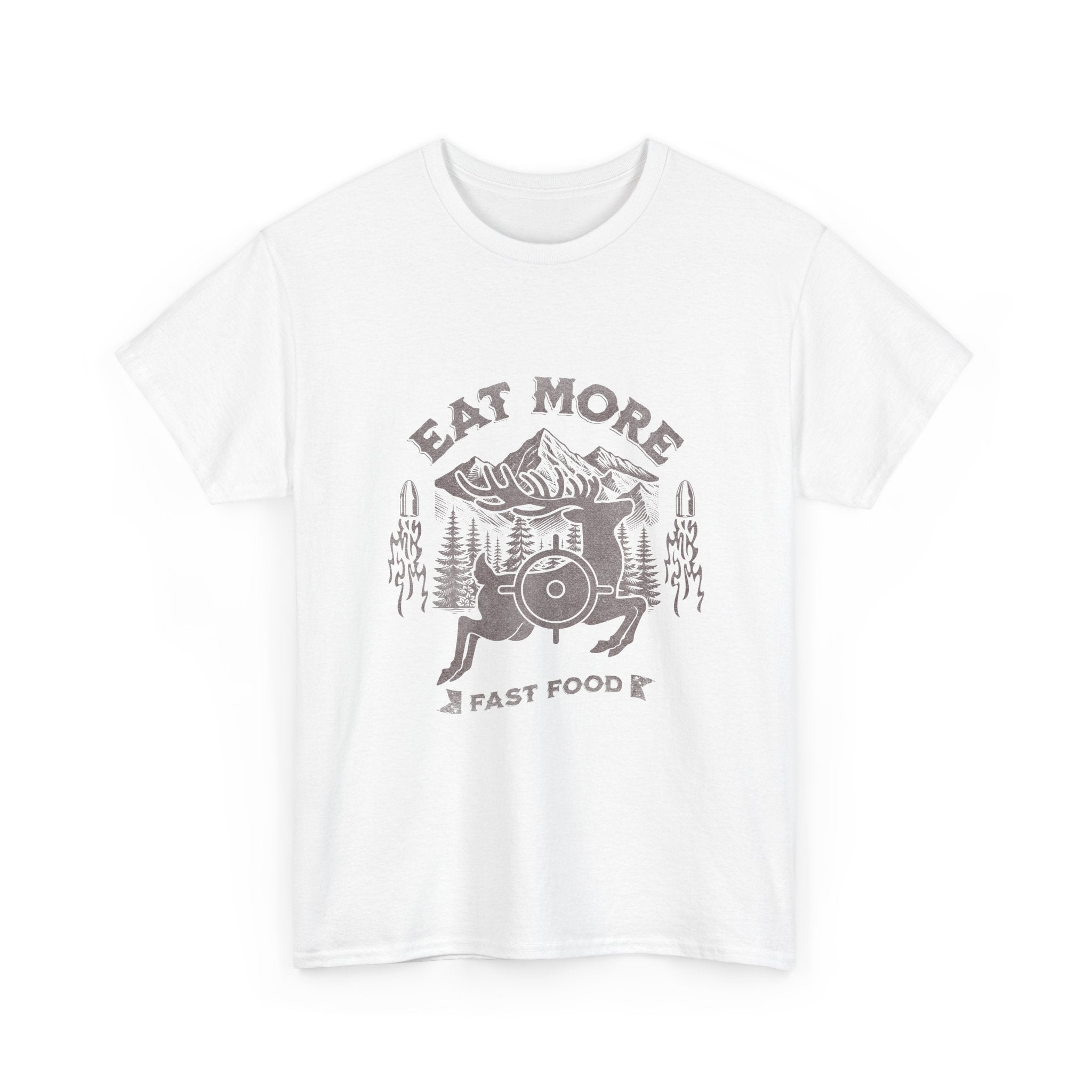 Eat More Fast-Food Vintage Mountain T-Shirt