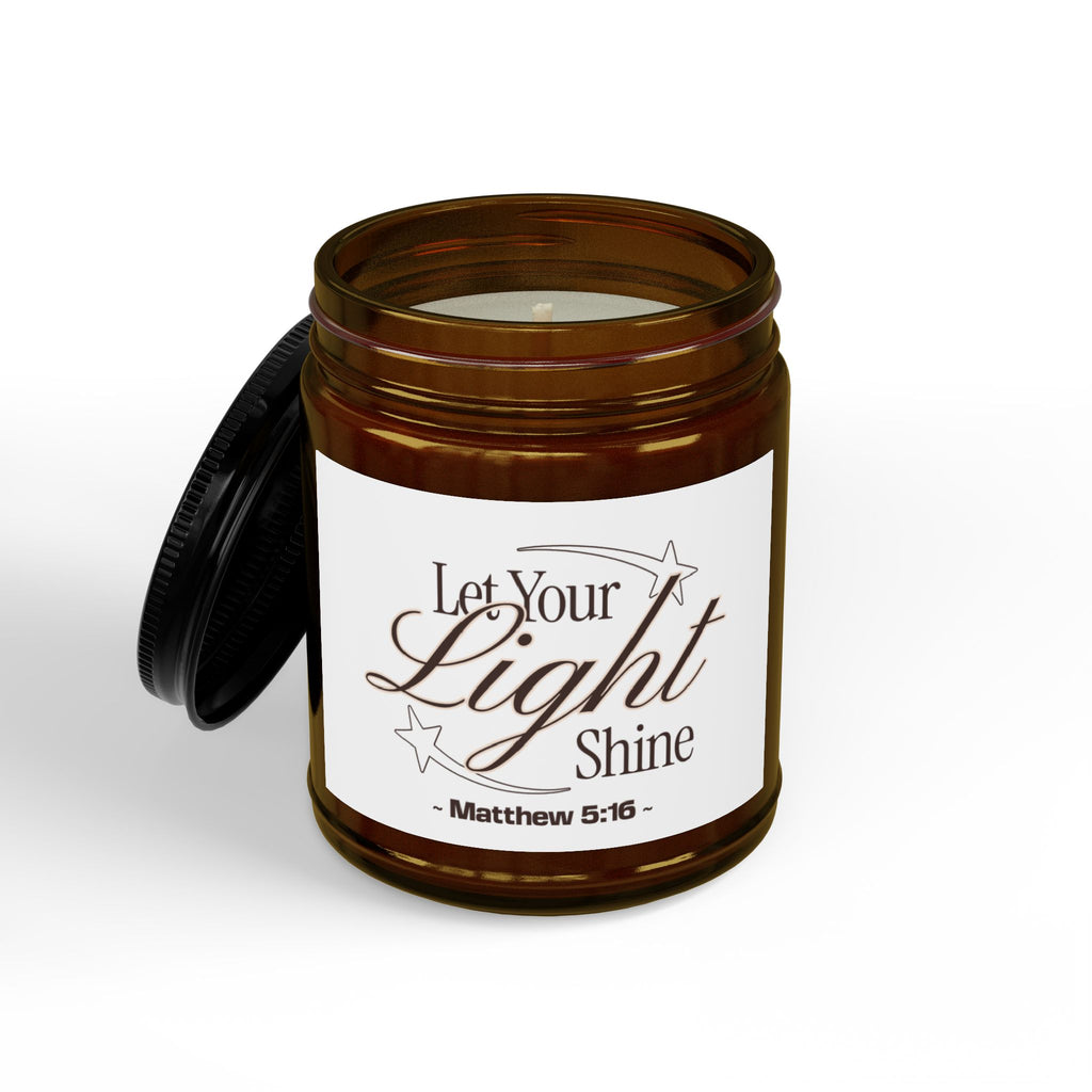 Let Your Light Shine Soy Candle (4oz & 9oz) (Matthew 5:16)