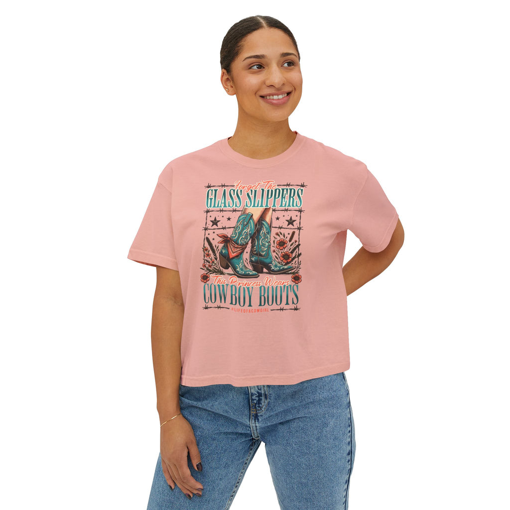 Cowgirl Boots Boxy T-Shirt