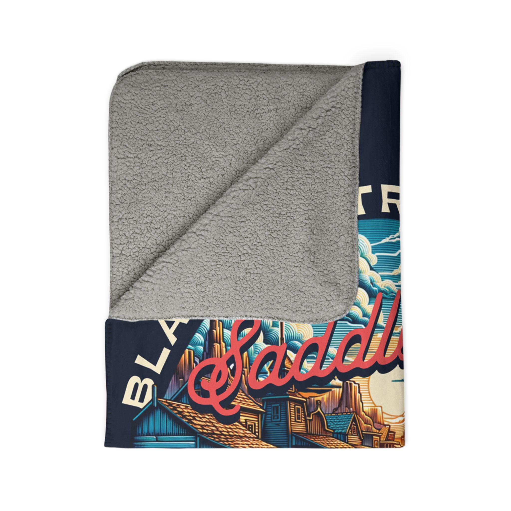 Blazin' A Trail Fleece Throw