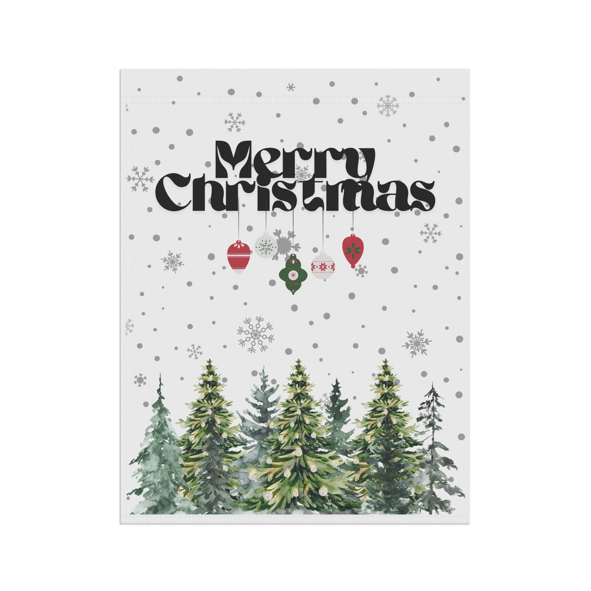 Christmas Garden Flag