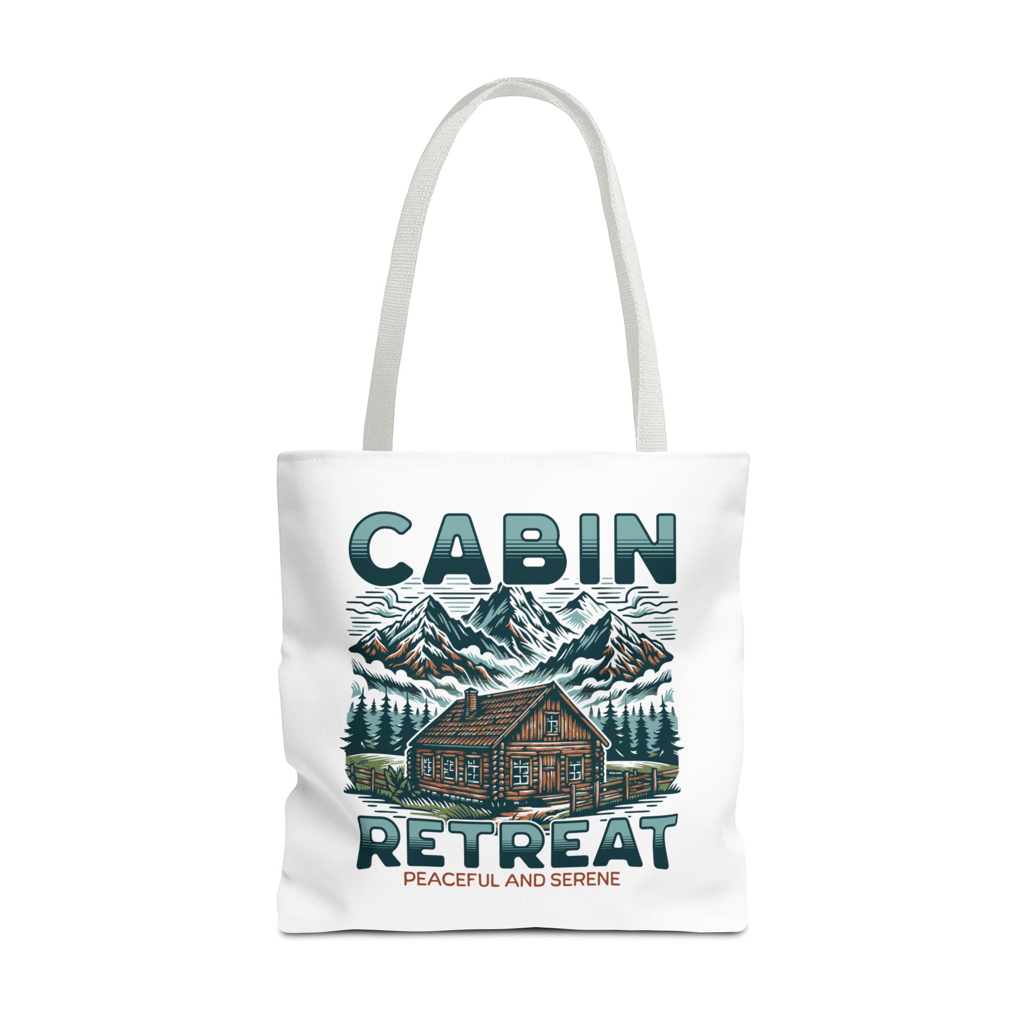 Cabin Retreat Tote Bag