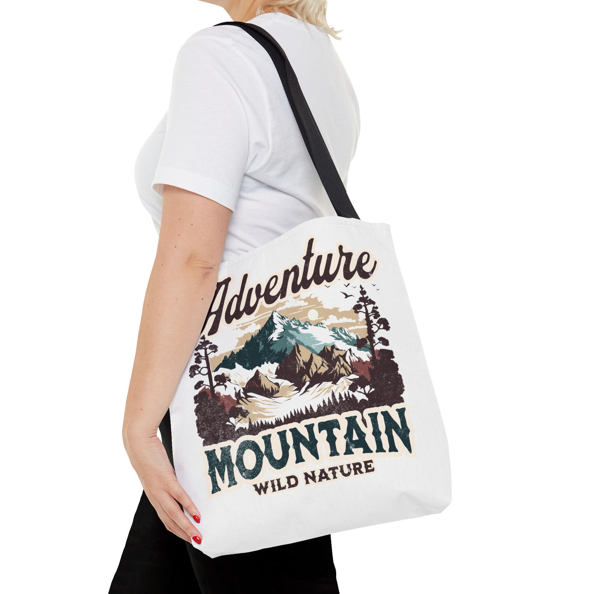 Adventure Mountain Tote Bag