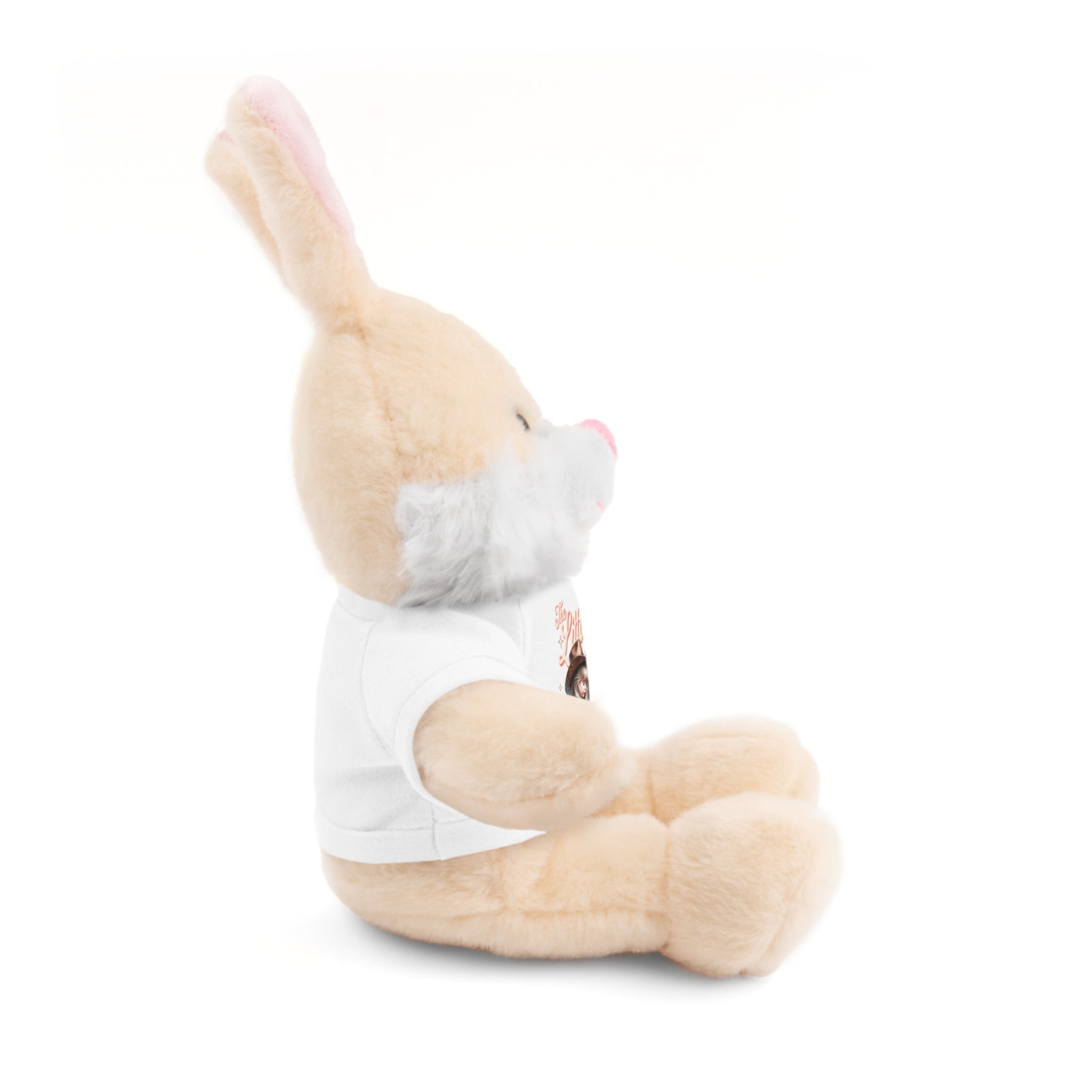 Plush Animal with 'The Little Cowgirl' Tee