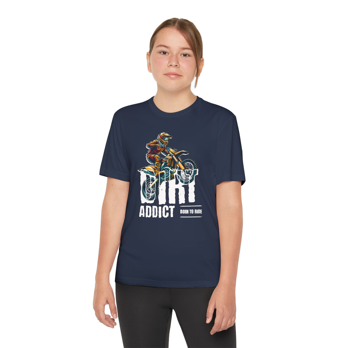Dirt Addict Youth Motocross T-Shirt