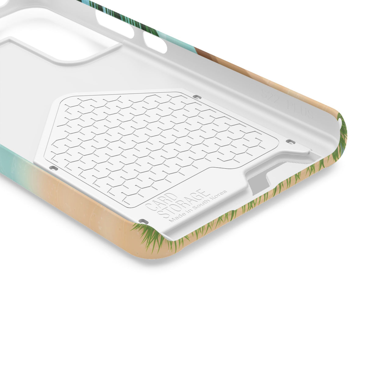 Beach Phone Case With Card Holder