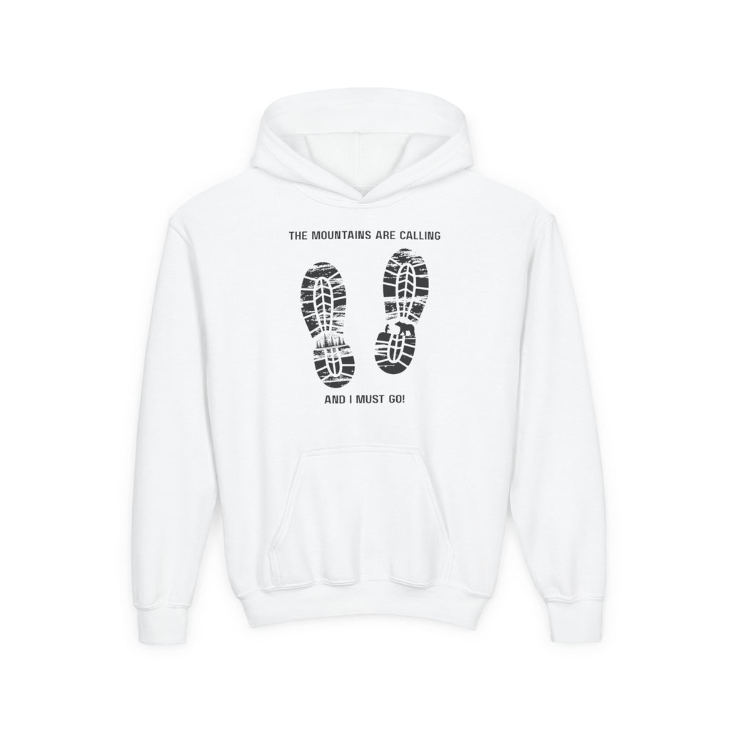 "The Mountains Are Calling" Youth Hoodie