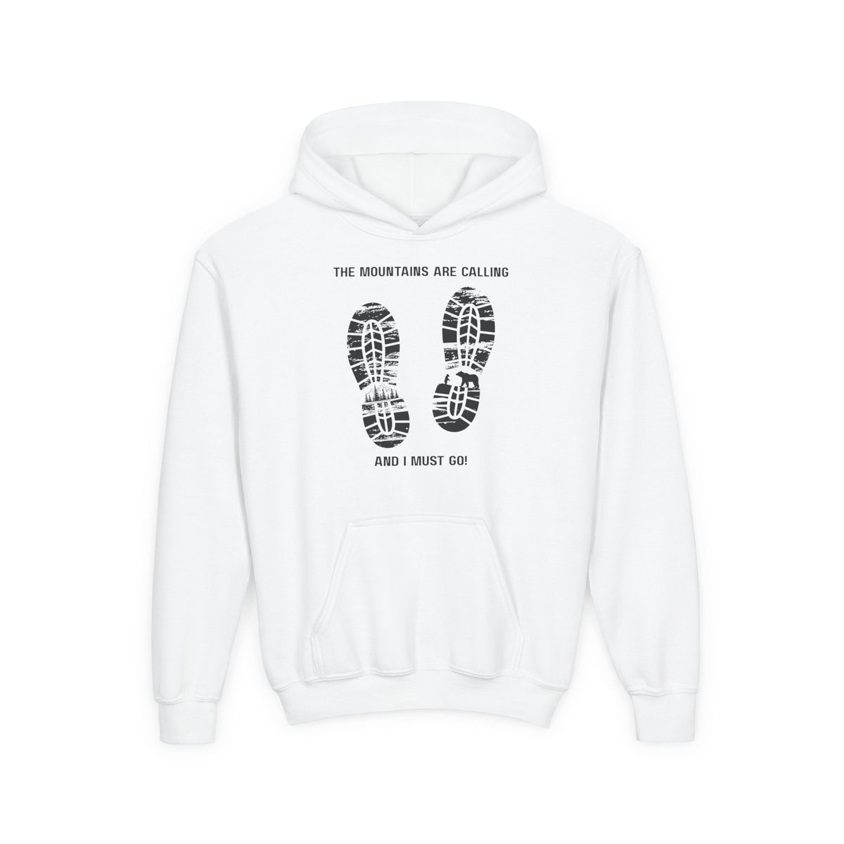 "The Mountains Are Calling" Youth Hoodie