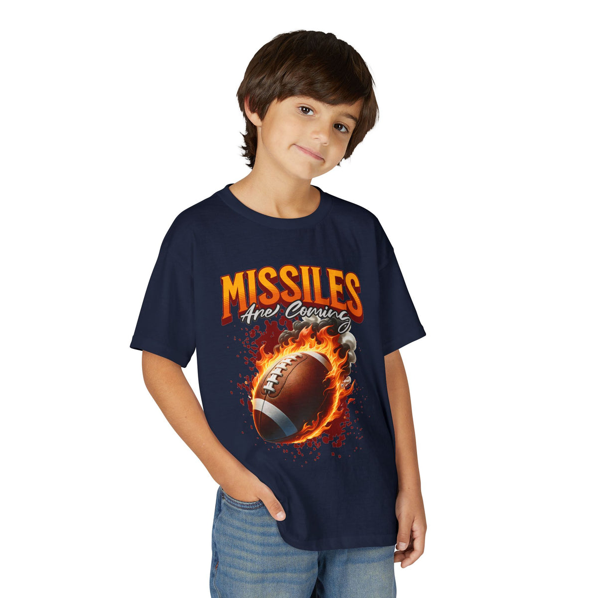 "Missiles Are Coming" Football Youth T-Shirt