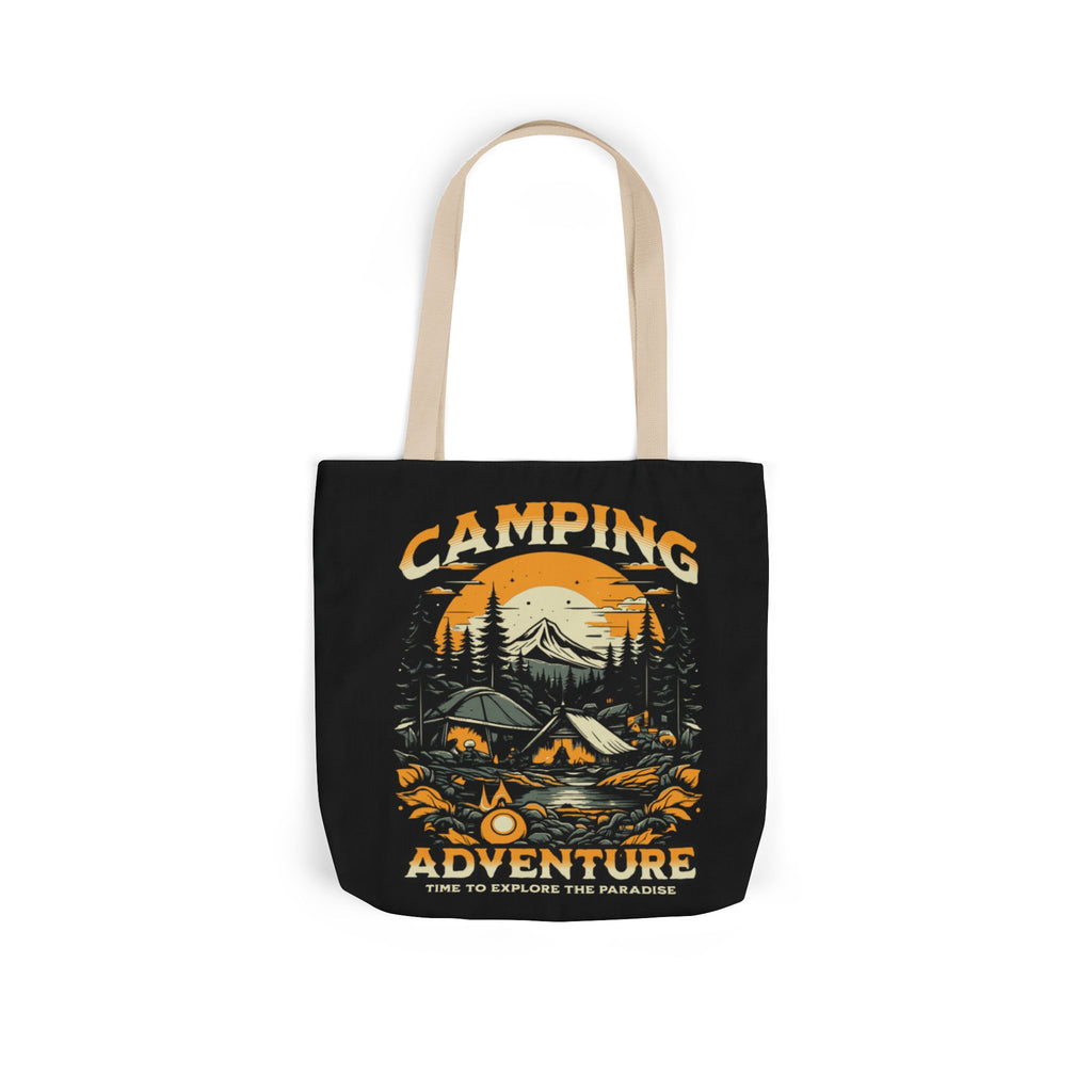 Camping Adventure Canvas Tote Bag