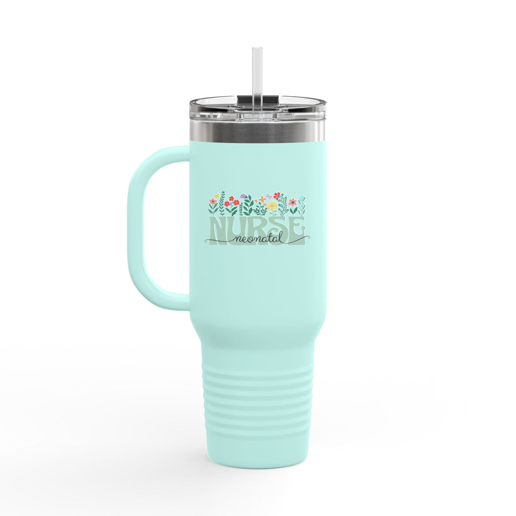 Nurse Mom Floral Tumbler (40oz.)