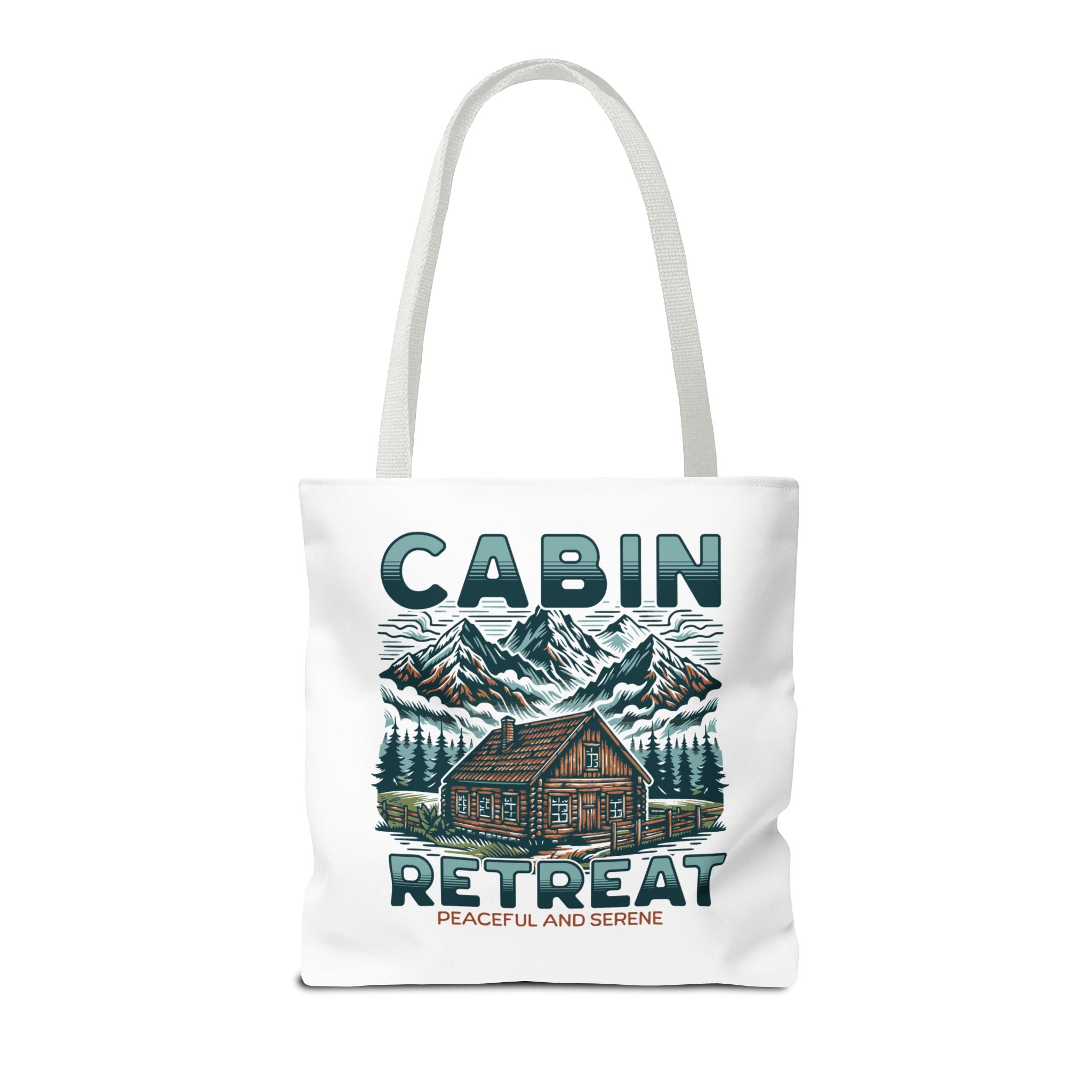 Cabin Retreat Tote Bag