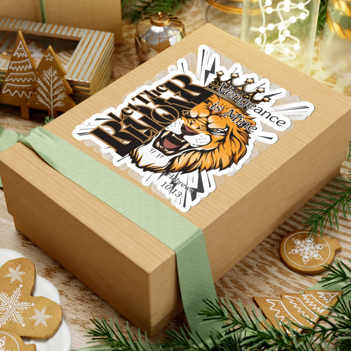 Bold Lion Vengeance Sticker