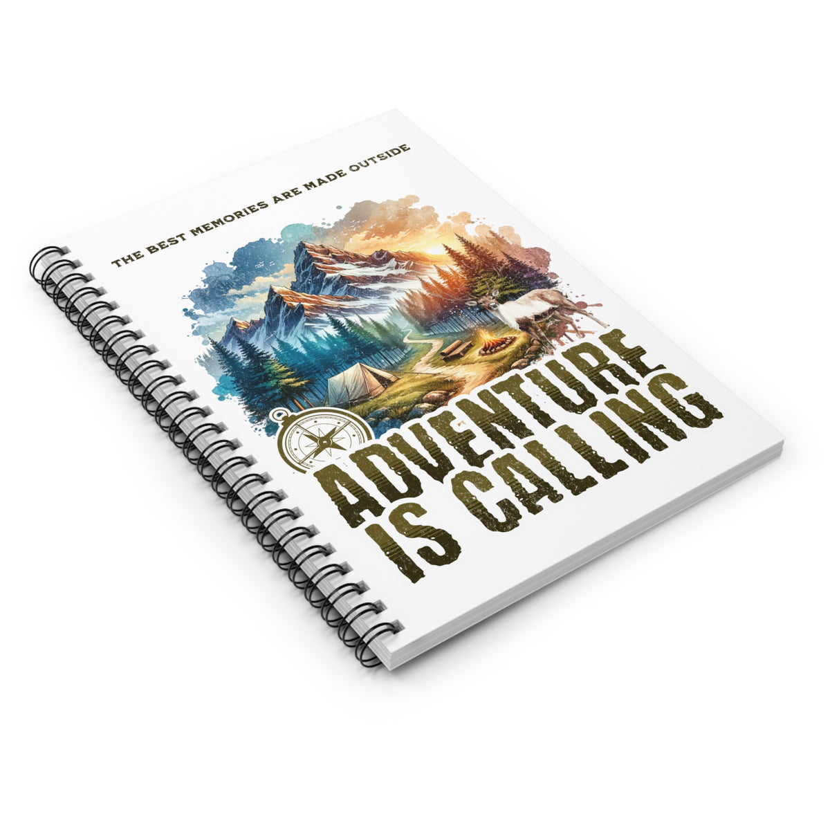 Adventure Is Calling Spiral Notebook