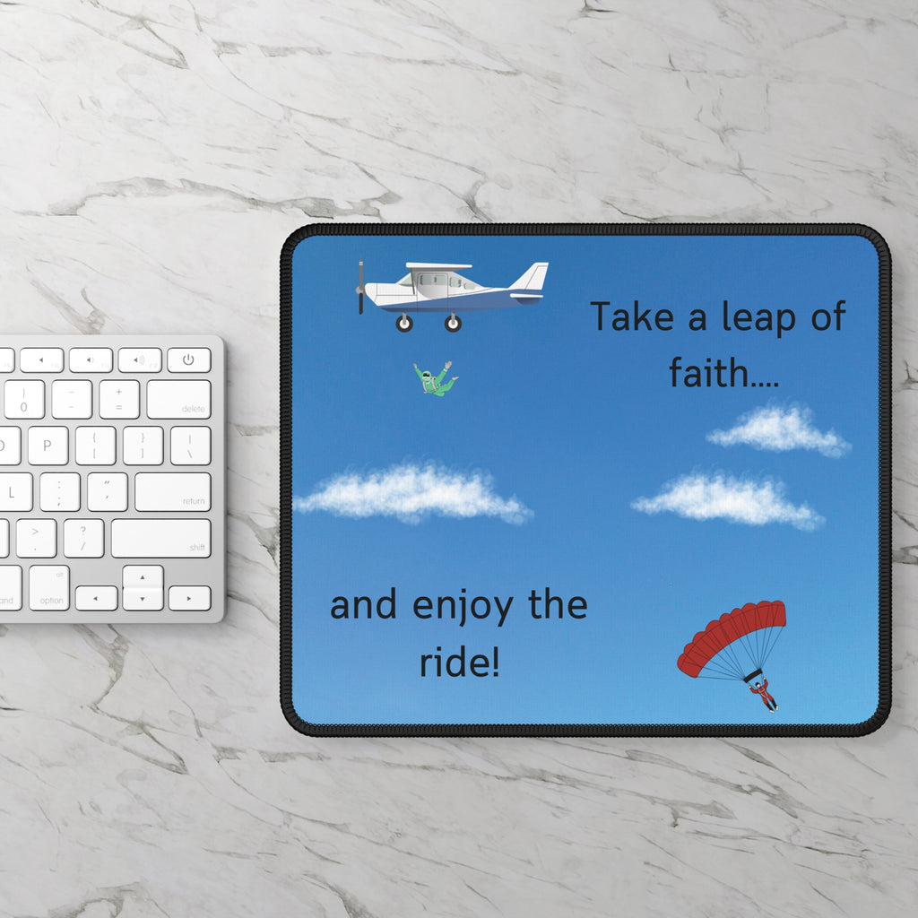 Leap of Faith Mouse Pad