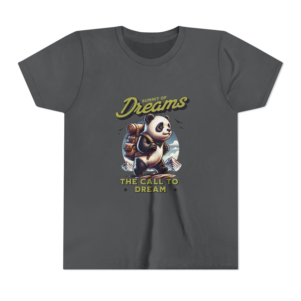 'Follow Your Dreams' Panda Youth T-Shirt