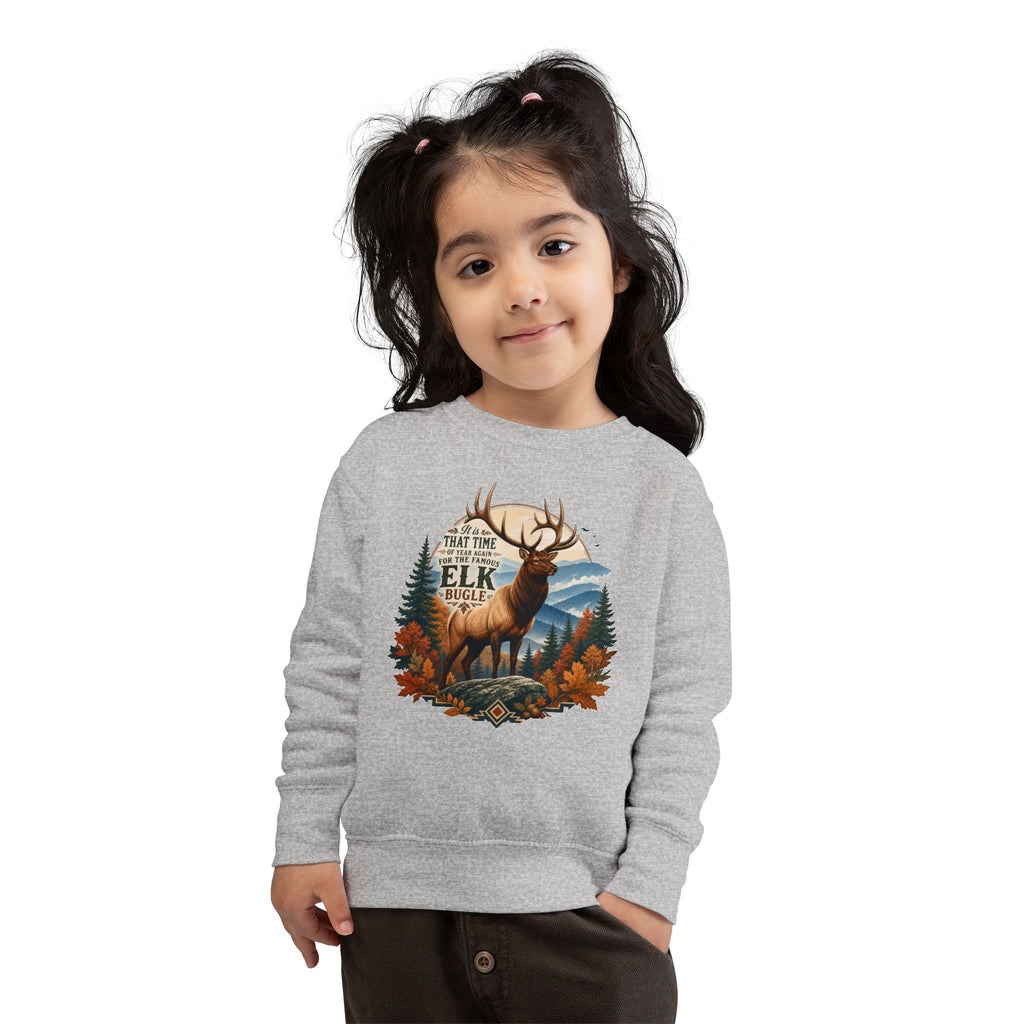 Elk Bugle Toddler Crewneck