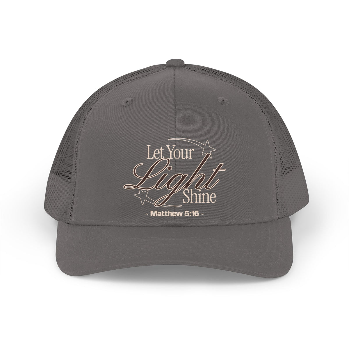 Let Your Light Shine Trucker Hat (Matthew 5:16)