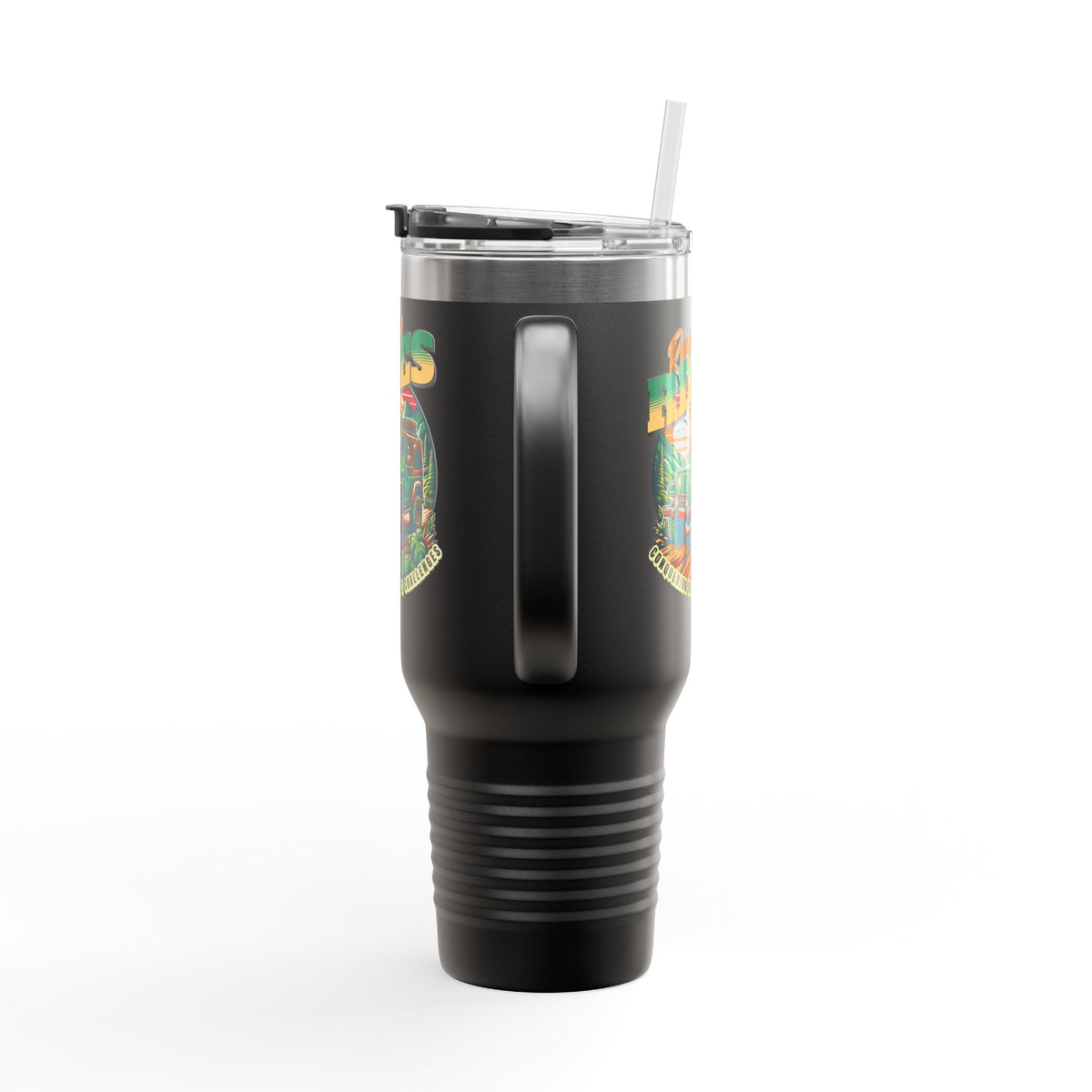 Retro Jeep Rides Insulated Tumblers (40 oz.)