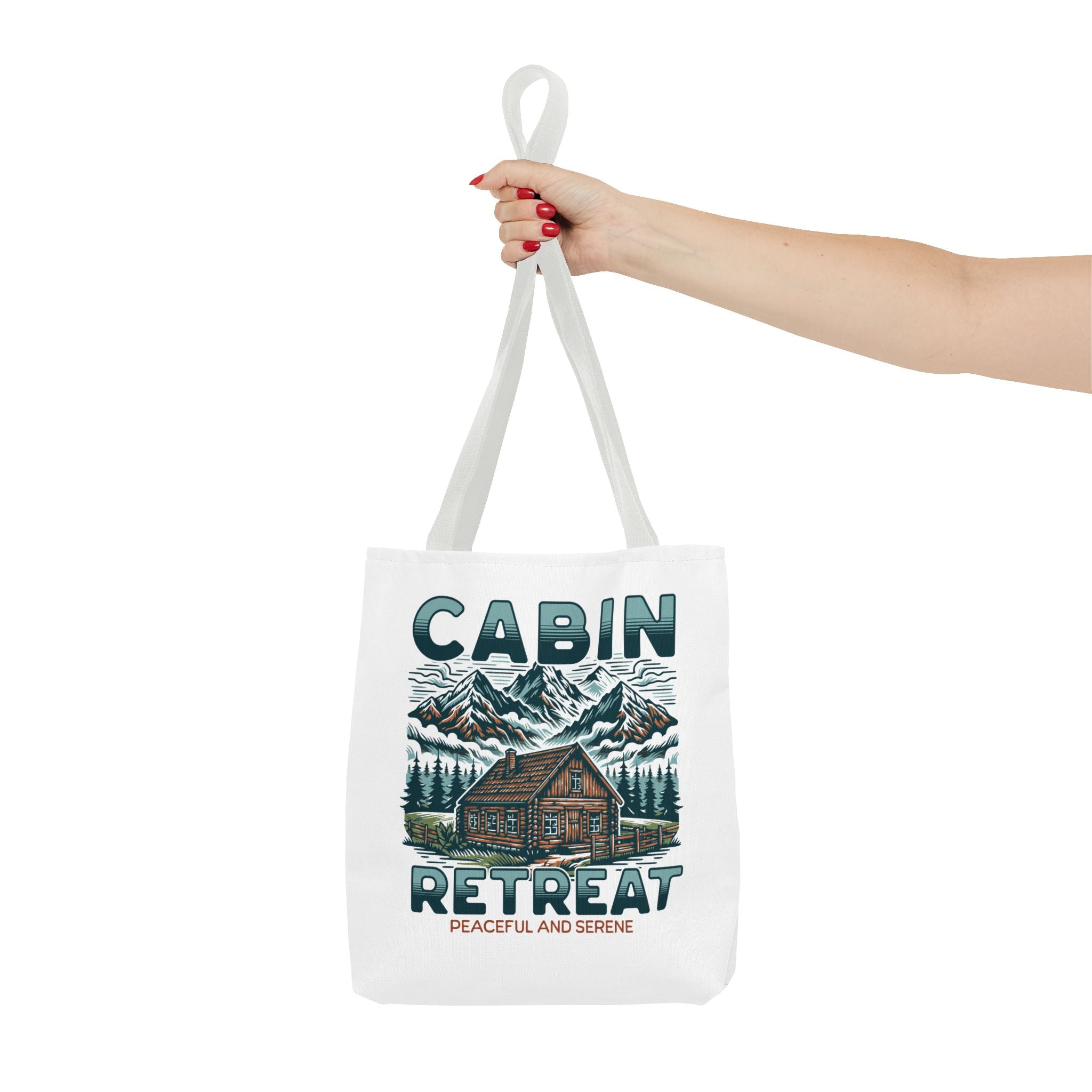 Cabin Retreat Tote Bag