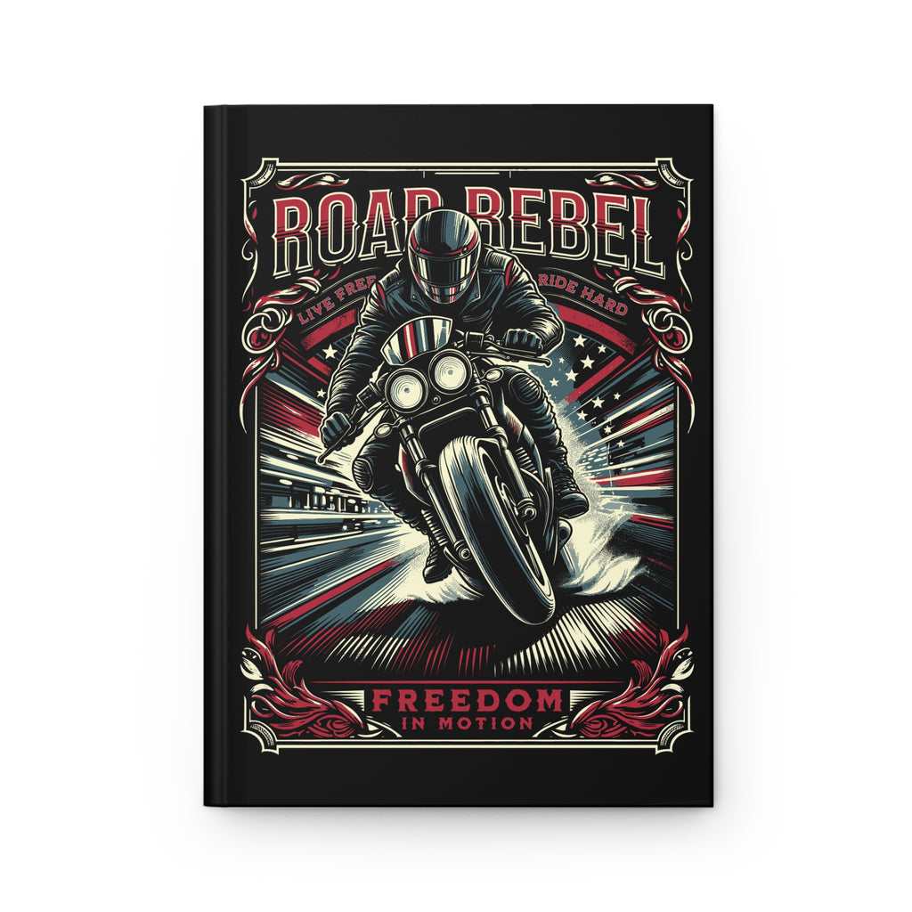 Road Rebel Motorcycle Hardcover Journal