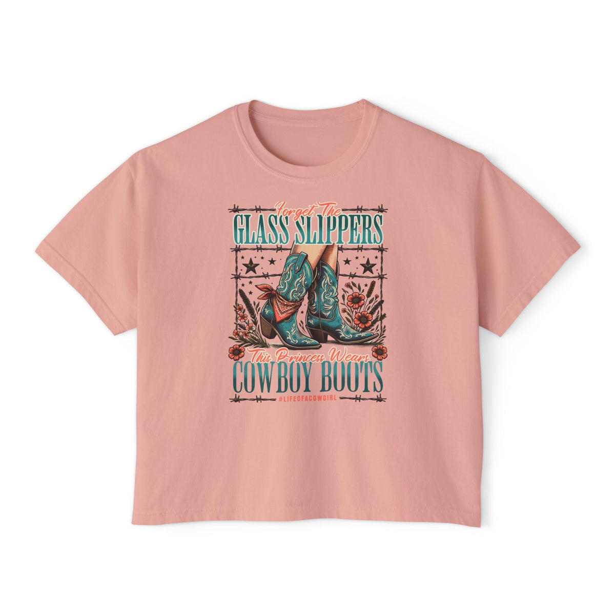 Cowgirl Boots Boxy T-Shirt