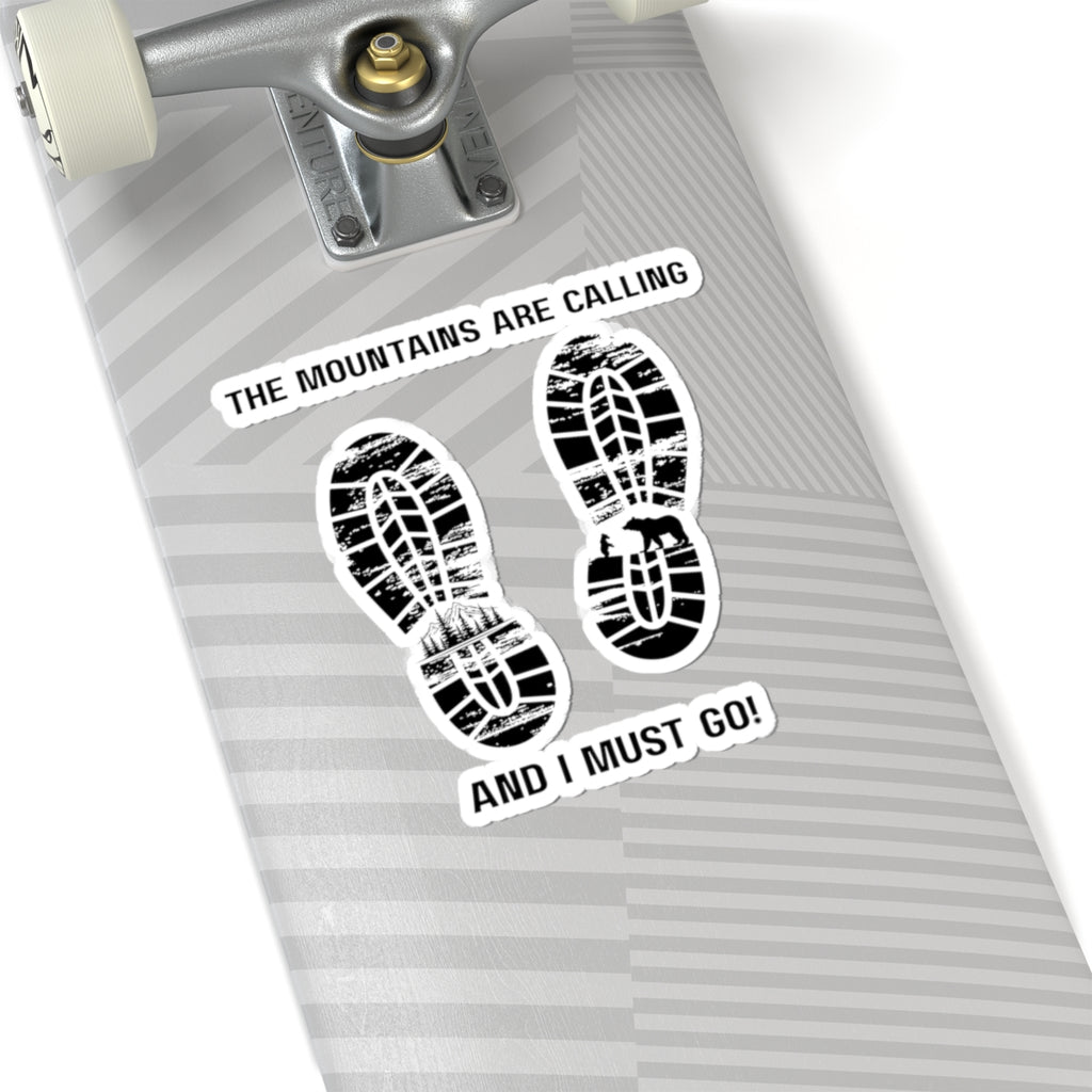 The Mountains Are Calling Sticker
