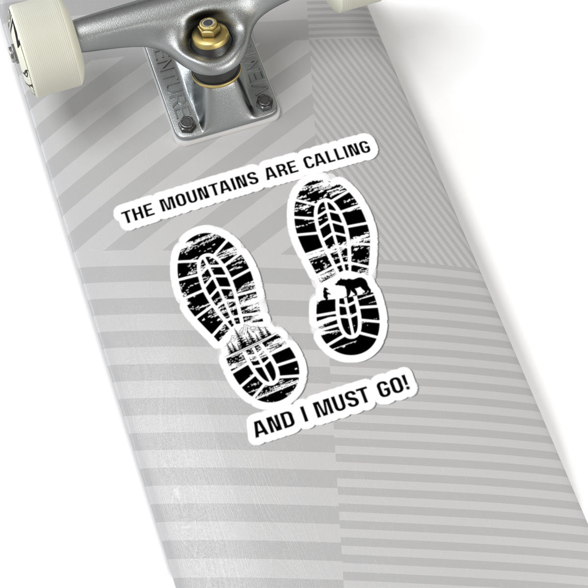 The Mountains Are Calling Sticker