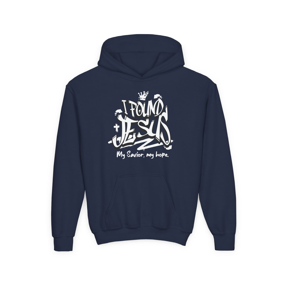 "I Found Jesus" Youth Hoodie