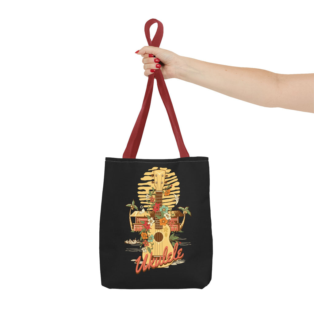 Ukulele Retro Tote Bag