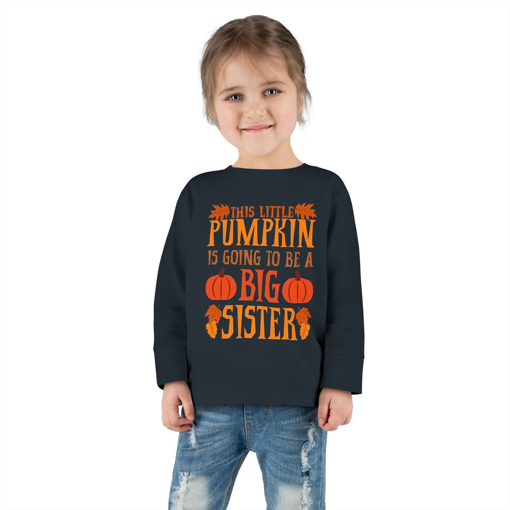 "This Little Pumpkin..."Toddler LS T-Shirt