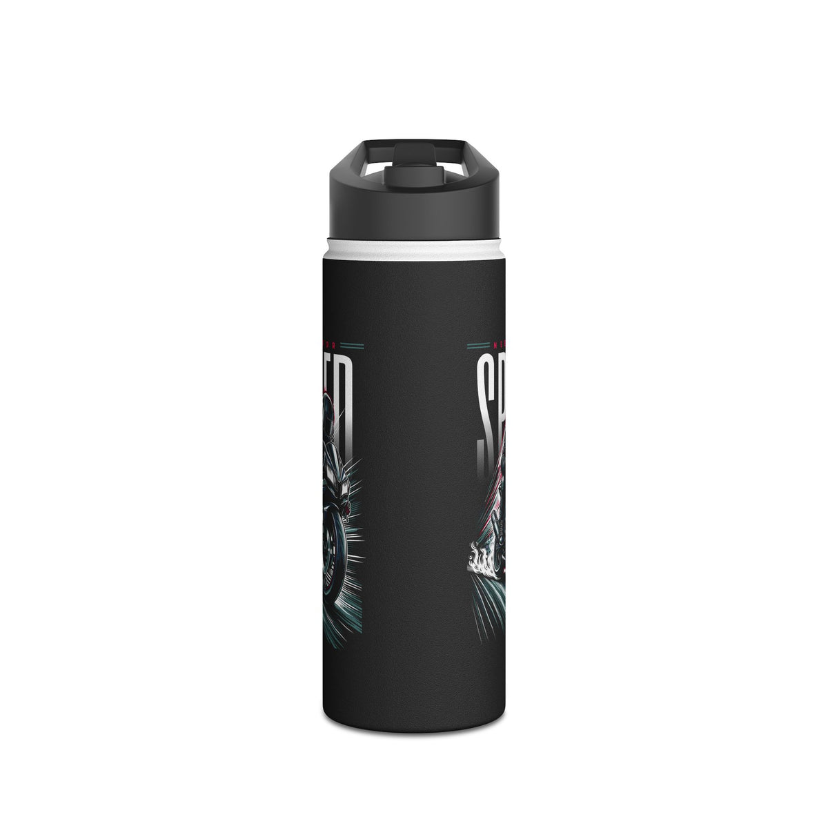 'Speed' Motorcycle Water Bottle (12oz. 18oz. 32oz.)