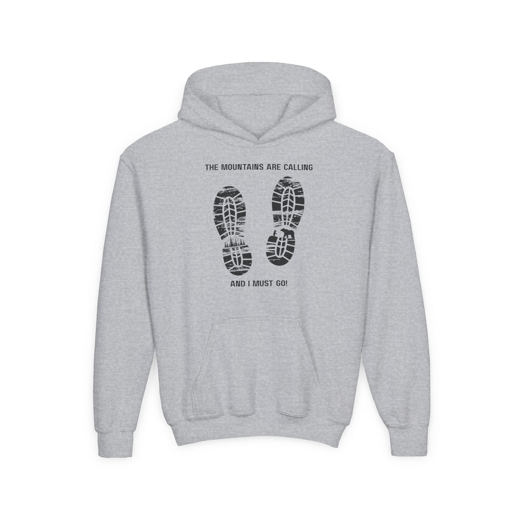 "The Mountains Are Calling" Youth Hoodie