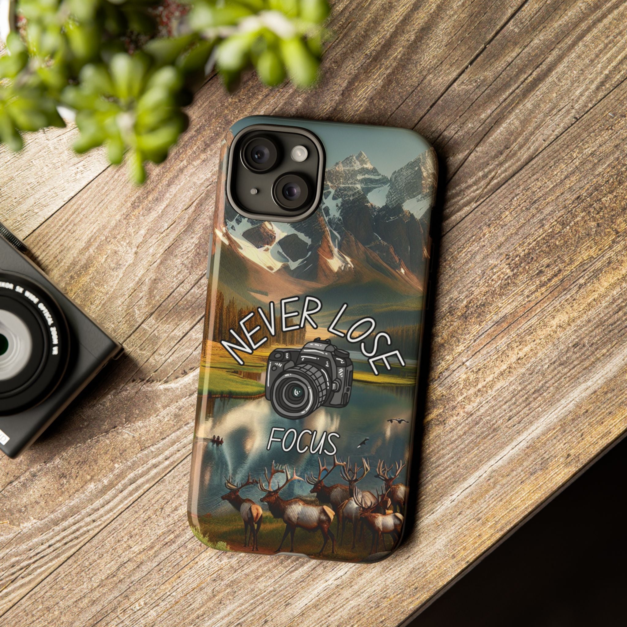 Never Lose Focus Phone Case